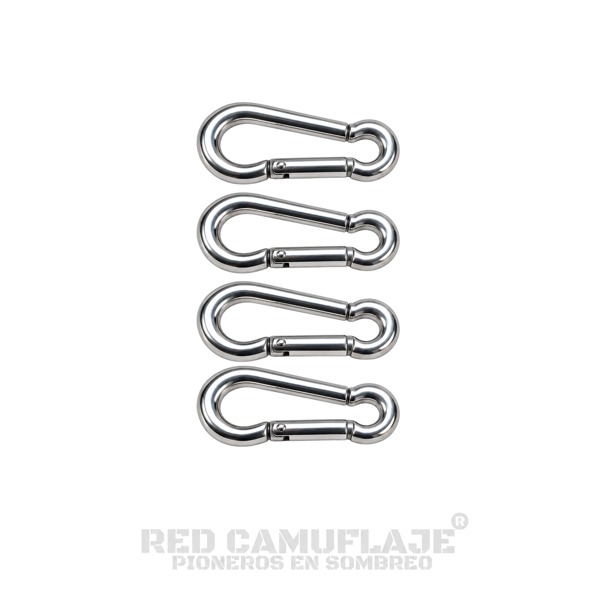 Mosquetón galvanizado 5 x 50 mm