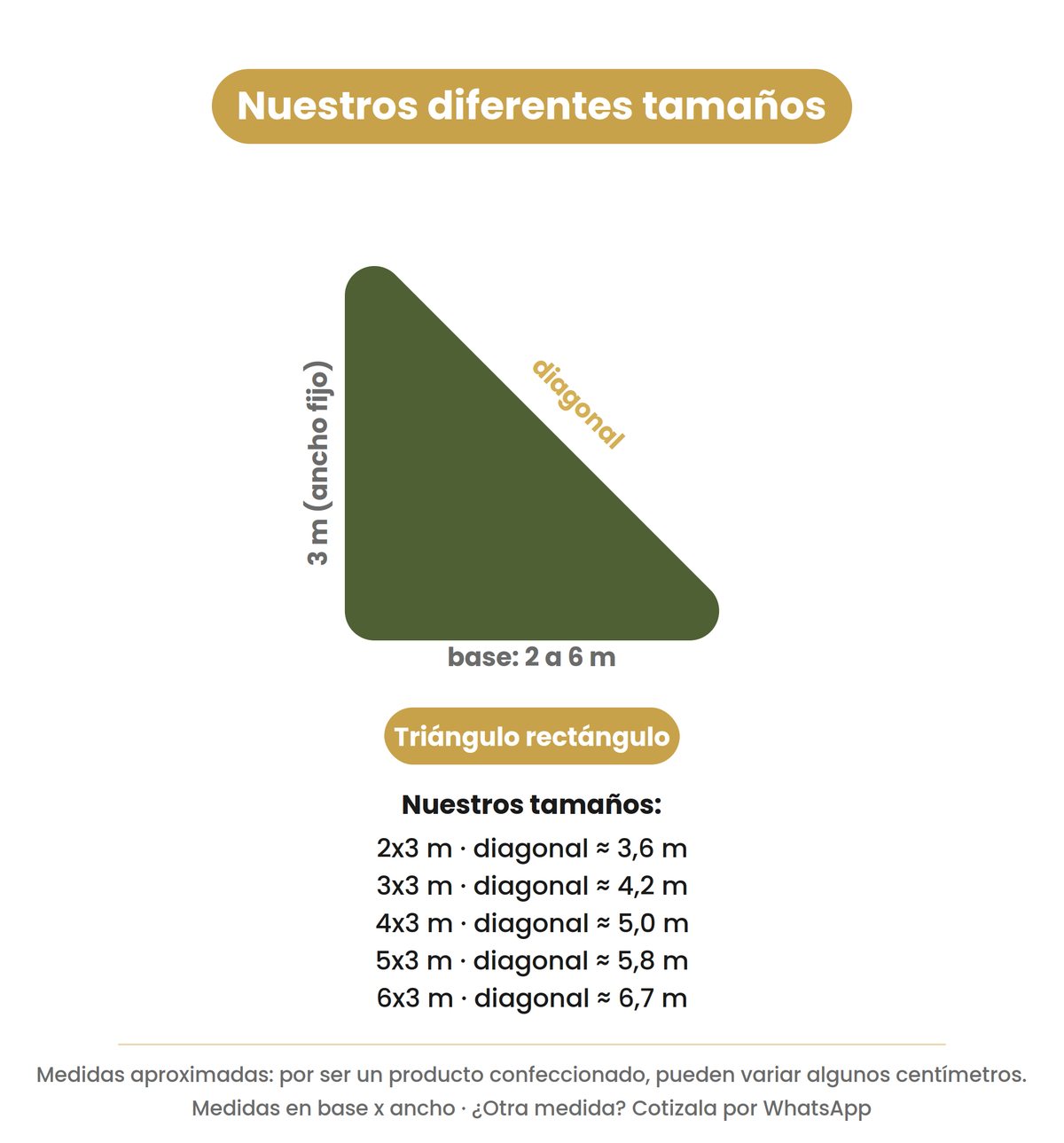 Red Woodland Premium Triangular Reforzada