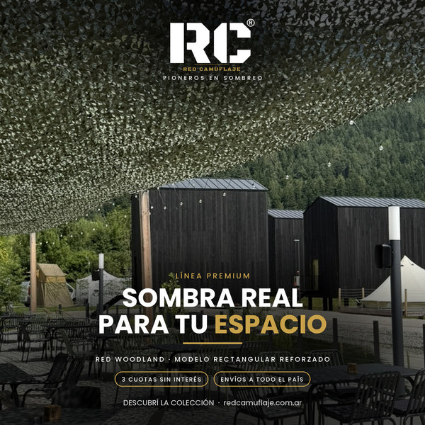 Red Woodland Premium Reforzada