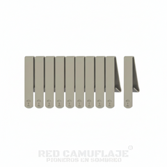 Gancho cortina pinza x 10u