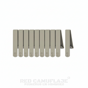 Gancho cortina pinza x 10 unidades