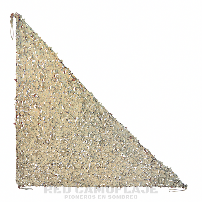 CAMO CUT 2,70 X 2,40 X 0,70 - Desert Premium 90 Triangular