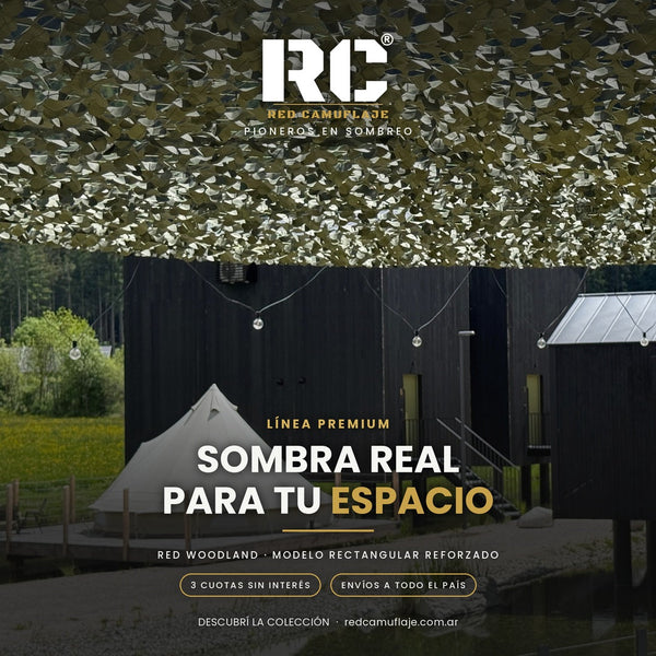 Red Woodland Premium Reforzada