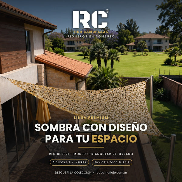 Red Desert Premium Triangular Reforzada