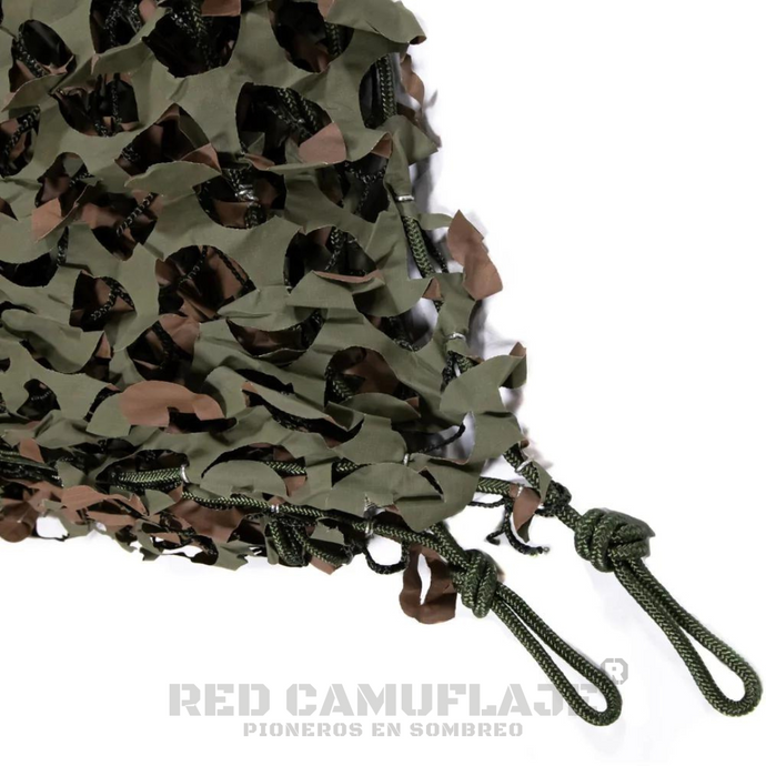 Red de Camuflaje para airsoft en Woodland de 2 x 3 mm